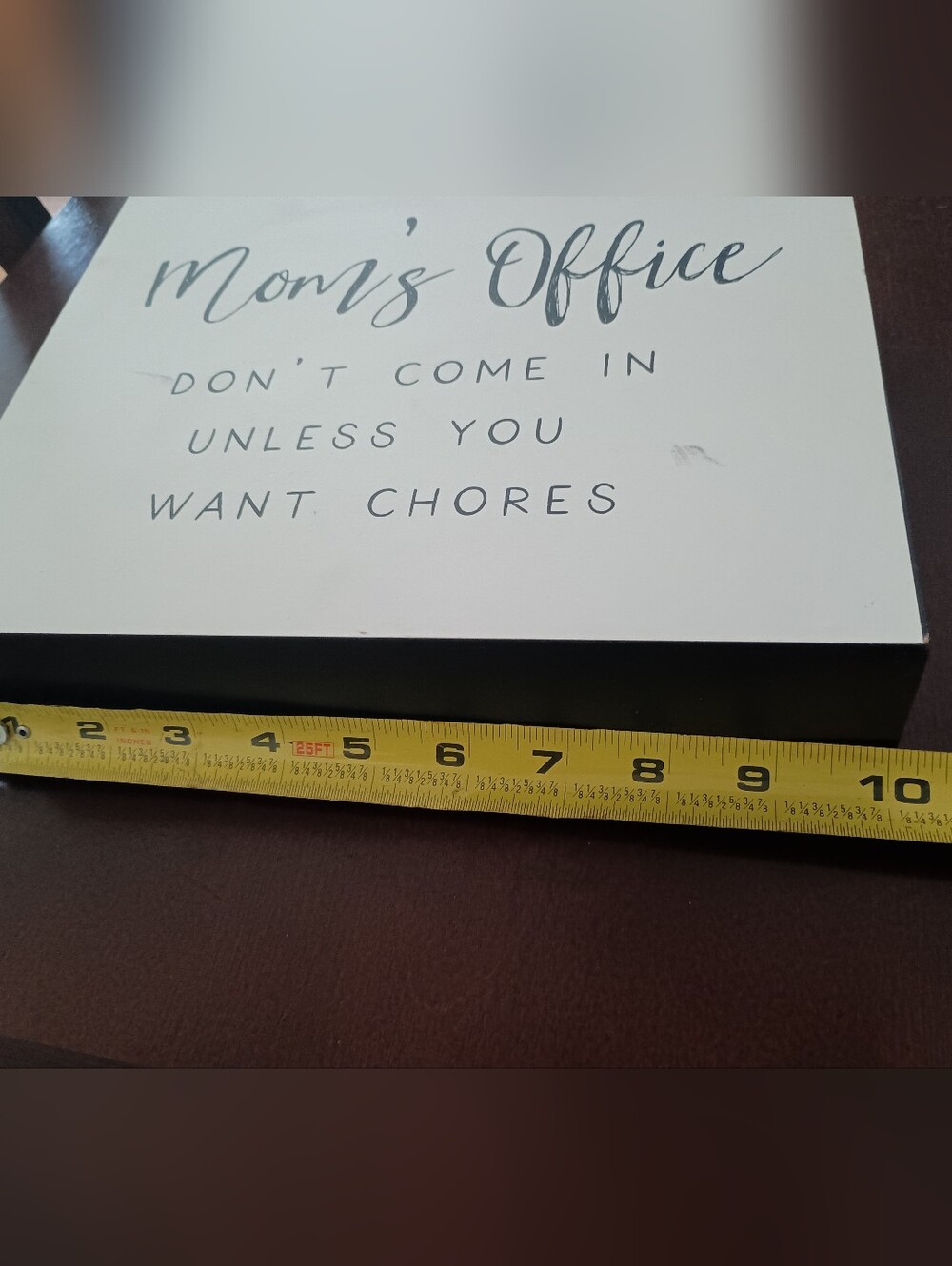 Mom's Office Humorous Sign - Picture 4 of 8